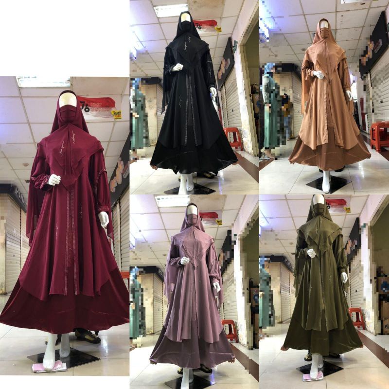 gamis syar'i brand ORI nauzan