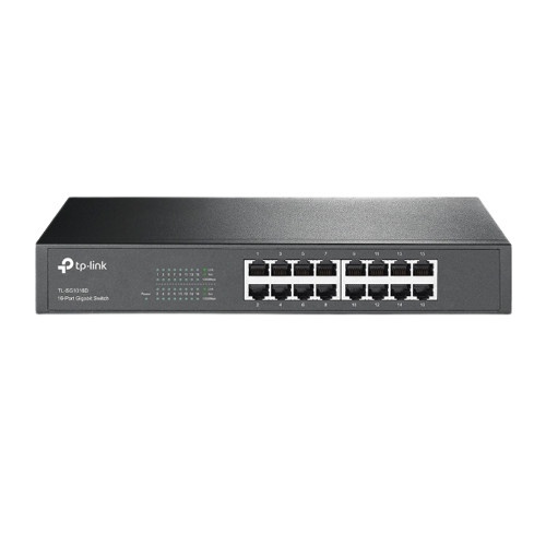 TP Link TL-SG1016D 16-Port Gigabit Desktop/Rackmount Switch 1000Mbps - Garansi Resmi 1 Tahun