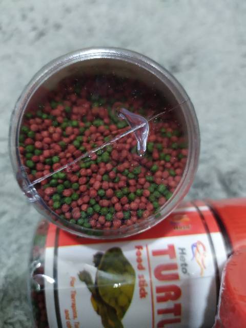 HETO TURTLE MAKANAN KURA KURA / PELET KURA