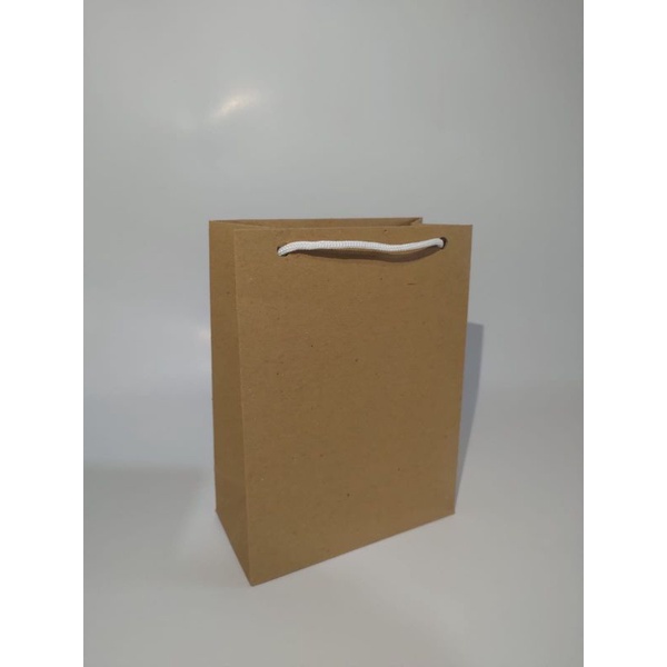 

paperbag polos 6x3.5x10 dan.4.5x4.5x12