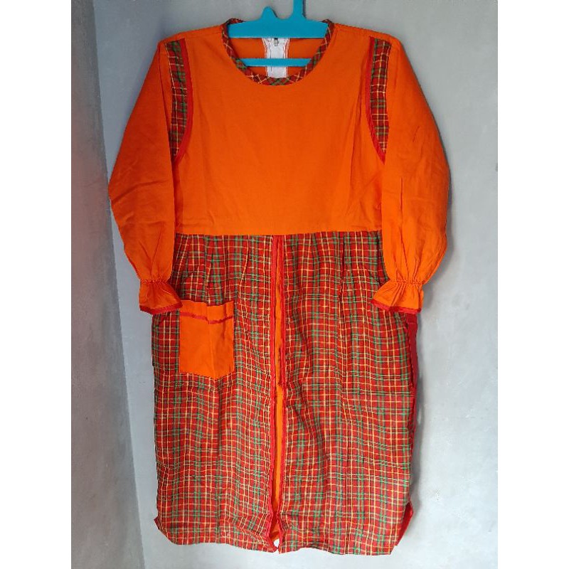 BAJU MUSLIM ANAK PEREMPUAN / SERAGAM SEKOLAH ANAK TK TPA / GAMIS ANAK PEREMPUAN TK TPA