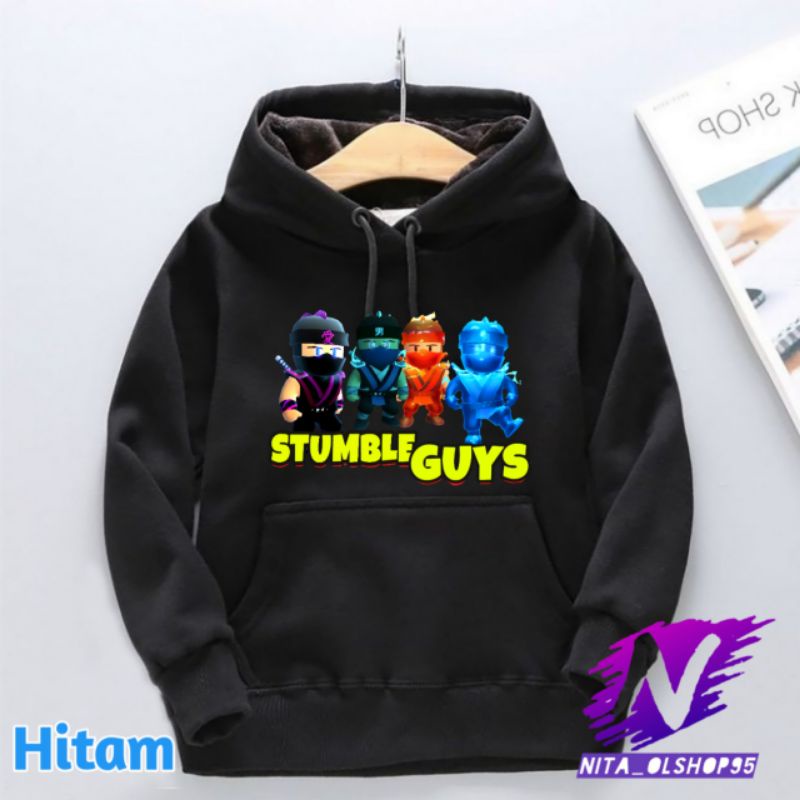 Hoodie stumble guys favorit Hoodie anak ninja stumble guys