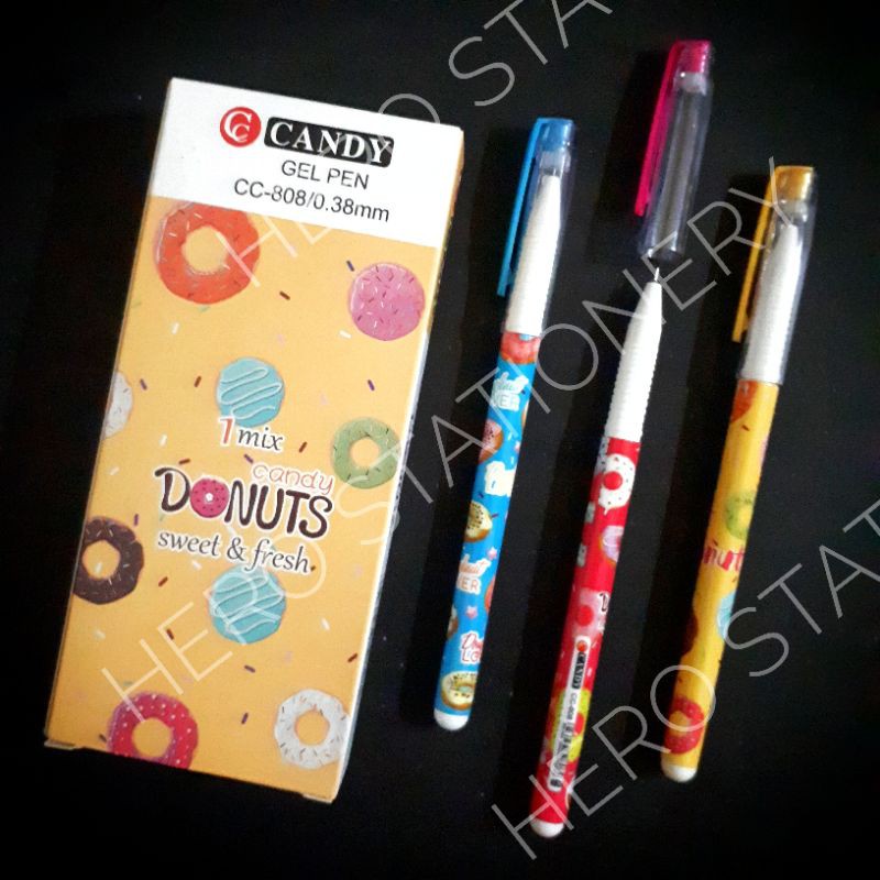 

Pen gel candy donuts 0.38 mm CC-808 .12 unit