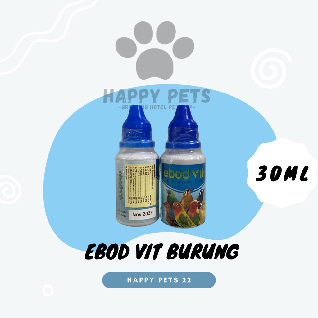 Vitamin burung EBOD VIT EBOD JAYA OBAT BURUNG MACET BUNYI KURU