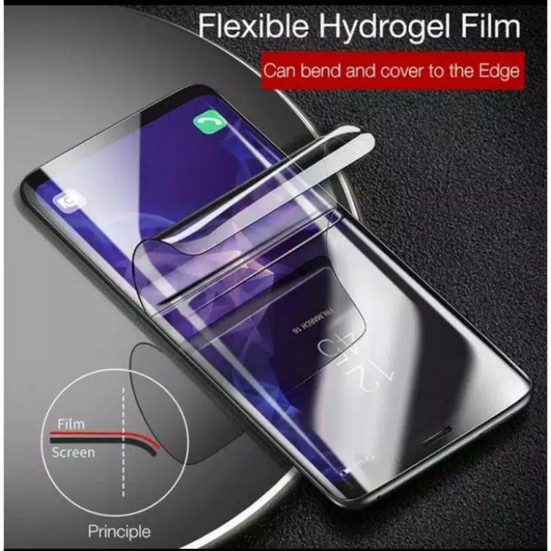 SAMSUNG NOTE NOTE 9 ANTI GORES HYDROGEL CLEAR DEPAN ATAU BELAKANG FRONT OR BACK PLASTIK JELL HYDROGEL LAYAR ATAU HYDROGEL BELAKANG GARSKIN ANTI JAMUR