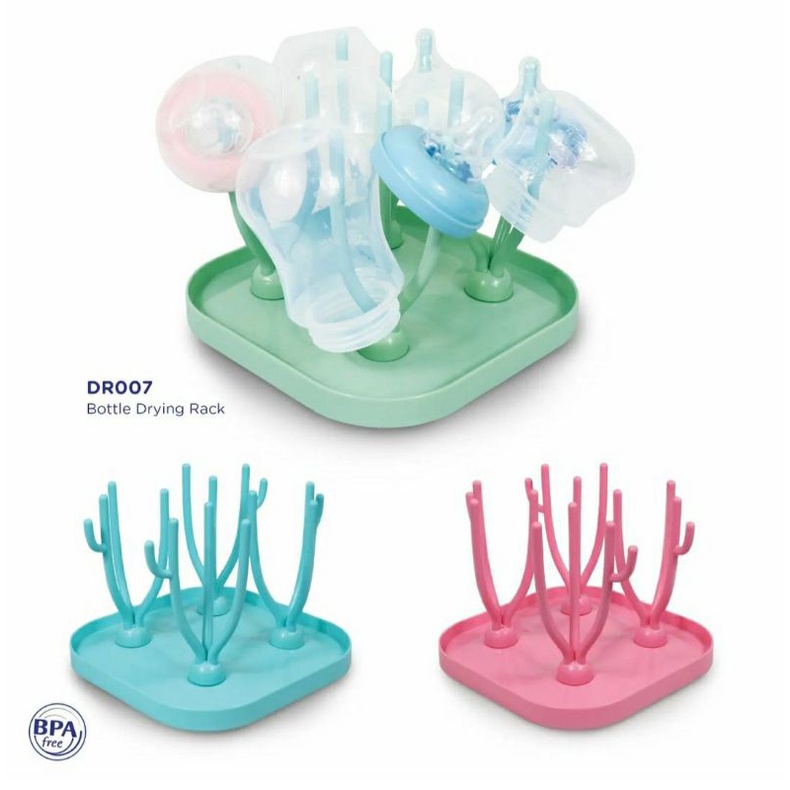 Baby Safe DR007 Bottle Drying Rack Rak Pengering Botol Susu Bayi