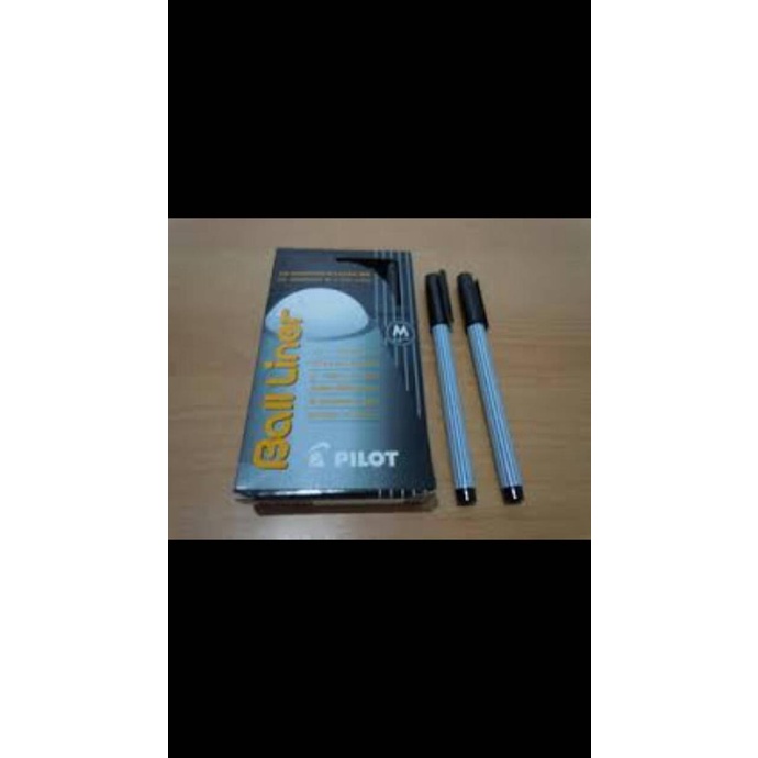 

pilot pen balliner warna hitam