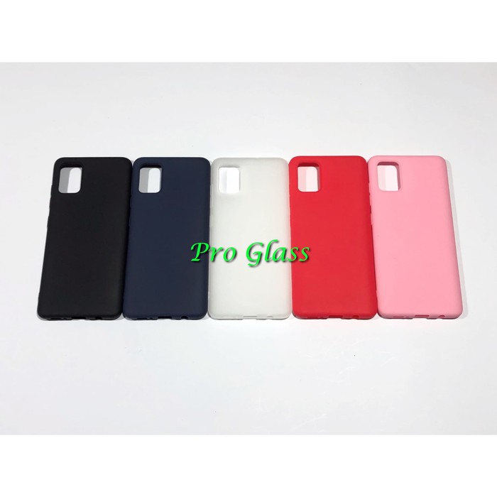 C107 Samsung A51 Colourful Ultrathin Silicone Case / Matte Case