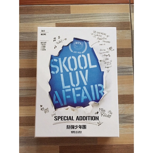 Album Unsealed BTS Skool Luv Affair Special Addiction SLA SA