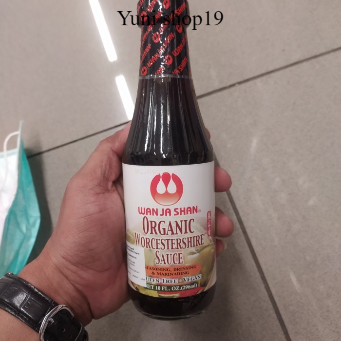 

wan ja shan organic worcestershire sauce 296ml