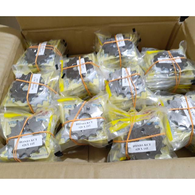 Gir /Gear Depan 428 SSS Satria Fu Satria Fu New,Satria Fu Face list 12-13-14-15-16T Gear Depan SSS