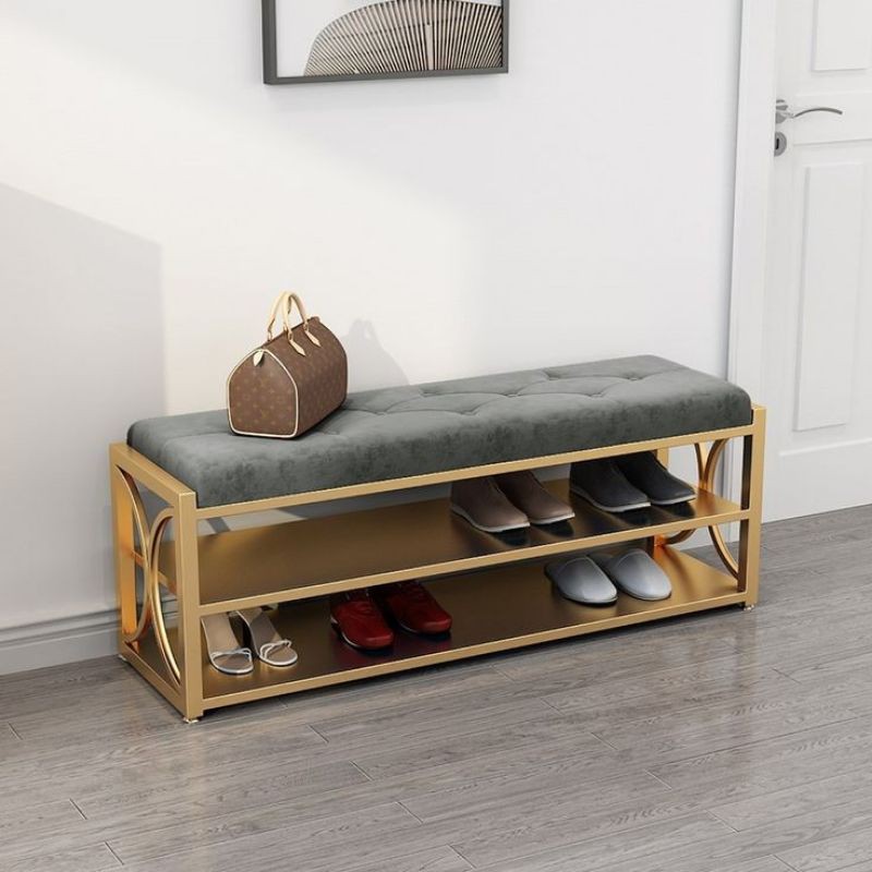 IOSY - RAK SEPATU BANGKU SOFA MINIMALIS SOFA RAK SEPAT MEWAH RAK SEPATU DUDUK BANGKU SEPATU
