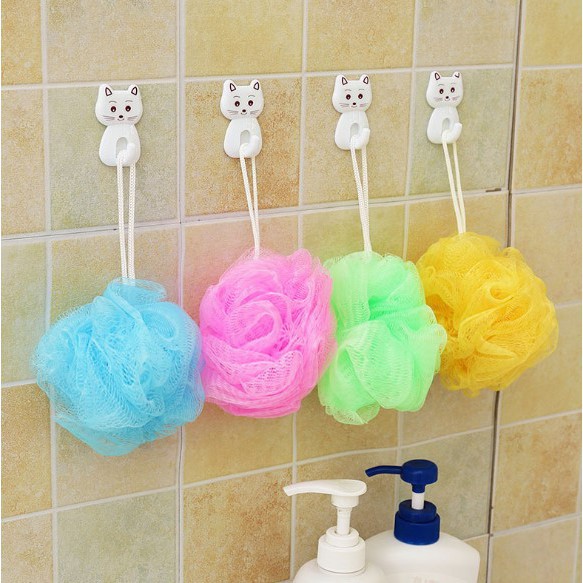 SPONS MANDI RAINBOW BATH PUFF SPONGE MANDI WARNA WARNI Body Scrub SPON