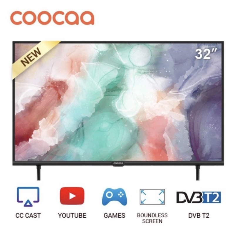 COOCAA LED TV 32 Inch -Smart TV With COOLITA OS 32CTD4000 Digital TV