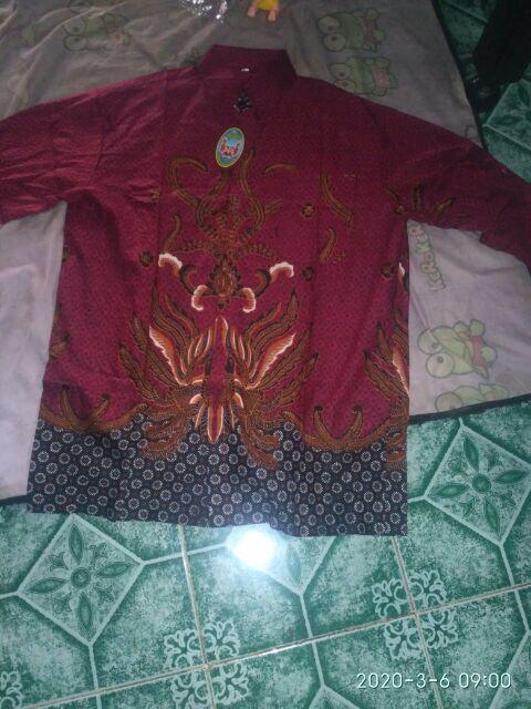 (bisa Bayar Dirumah) Kemeja Batik Pekalongan Motif Keren