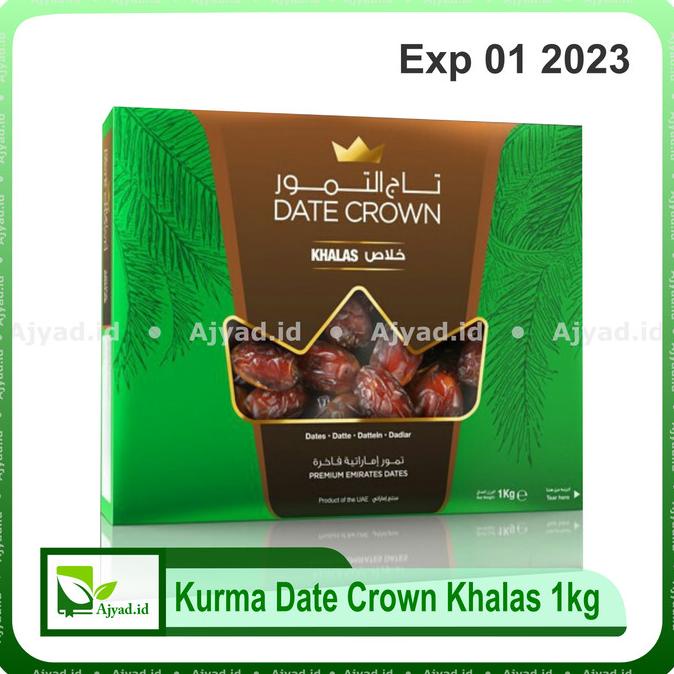 

TERLARIS Kurma Date Crown Khalas 1 Kg - Stok Terbaru Dates Crown/KURMA 1KG/KURMA BARARI/KURMA RUTHOB/KURMA BAM/KURMA PALM FRUIT/KURMA TANGKAI/KURMA AZWA/KURMA SUKKARI/KURMA SAFAWI/KURMA TUNISIA/KURMA MUDA KUNING/KURMA MUDA HIJAU/KURMA MEDJOL/KURMA MADINAH