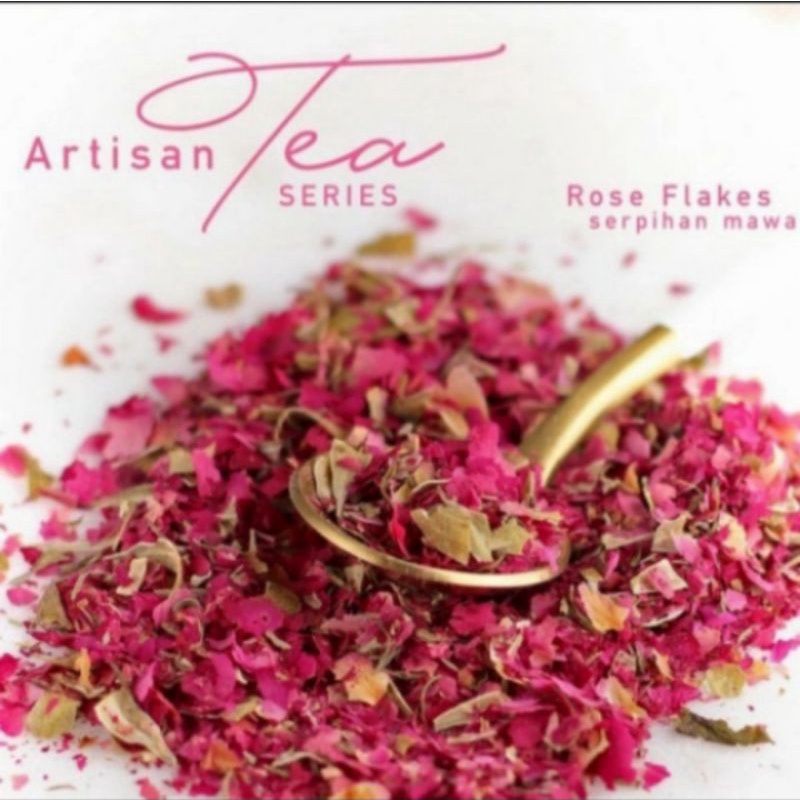 

artisan tea cafe - pure rose 500gr bud dried rose bunga mawar kering