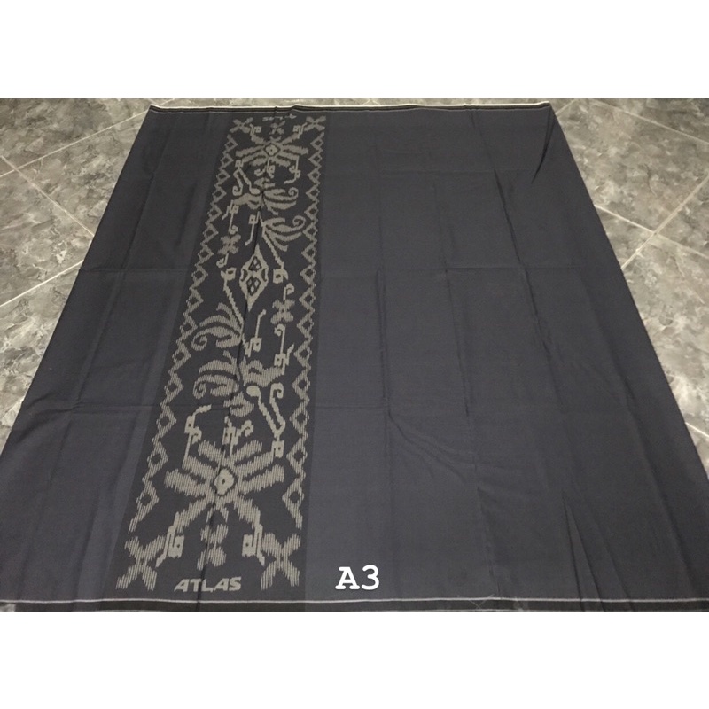 Sarung Atlas Premium 750 Afkir Polos / Kotak