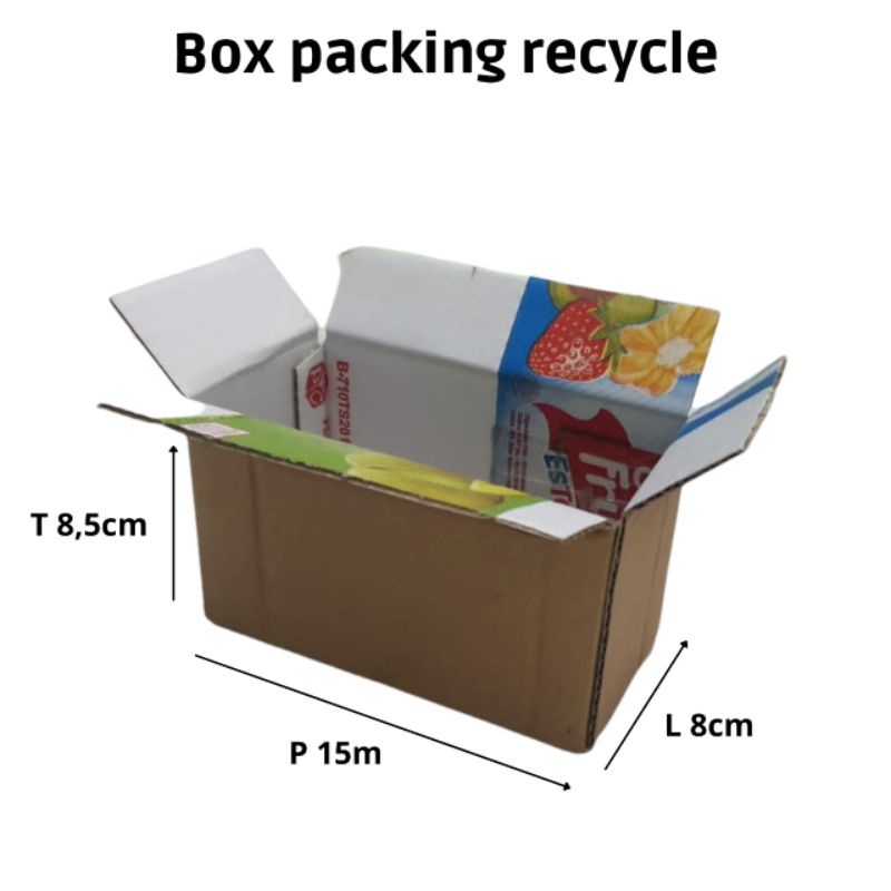 

box ukuran 15x8x 8.5/kardus serbaguna/kardus paket online