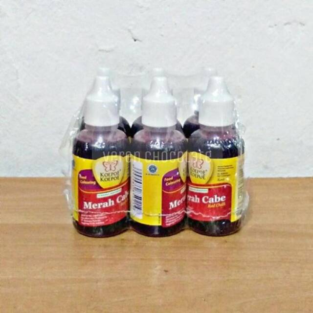 

KOEPOE KOEPOE PEWARNA MERAH CABE 30ML
