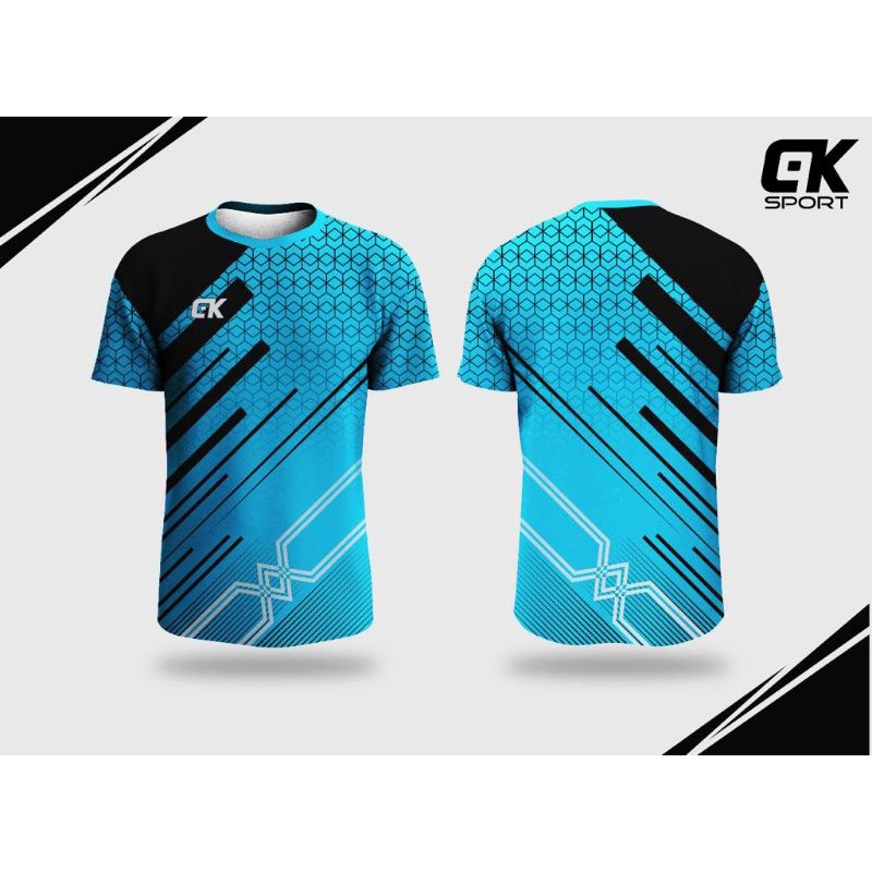 1 SET PAKAIAN OLAHRAGA/JERSEY ATASAN  FULLPRINT TRAINING PRIA WANITA