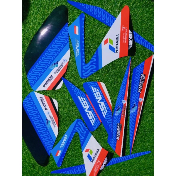 STRIPING VIXION OLD 150 FZ CUSTOM MANDALIKA