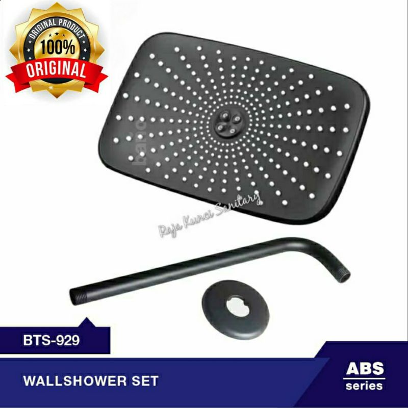 Kran Tanam Shower Panas Dingin Kotak Hitam Black/Paket Kran Tanam Panas Dingin + Wall Shower Hitam Black