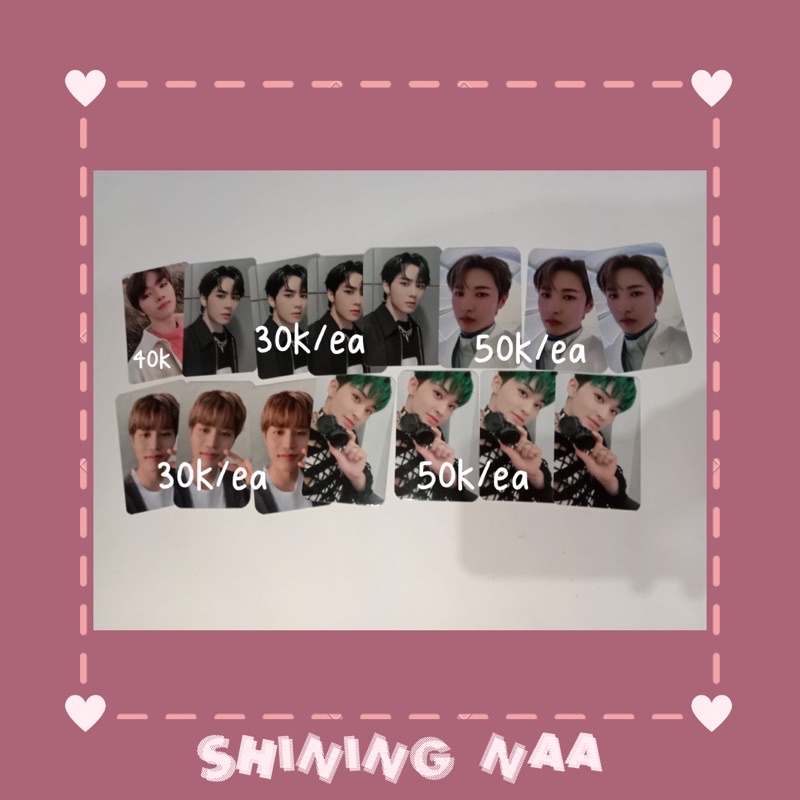 [READY STOCK] PHOTOCARD BENEFIT NCT 2021 UNIVERSE MECIMA SUNGCHAN KUN RENJUN MARK TAEIL