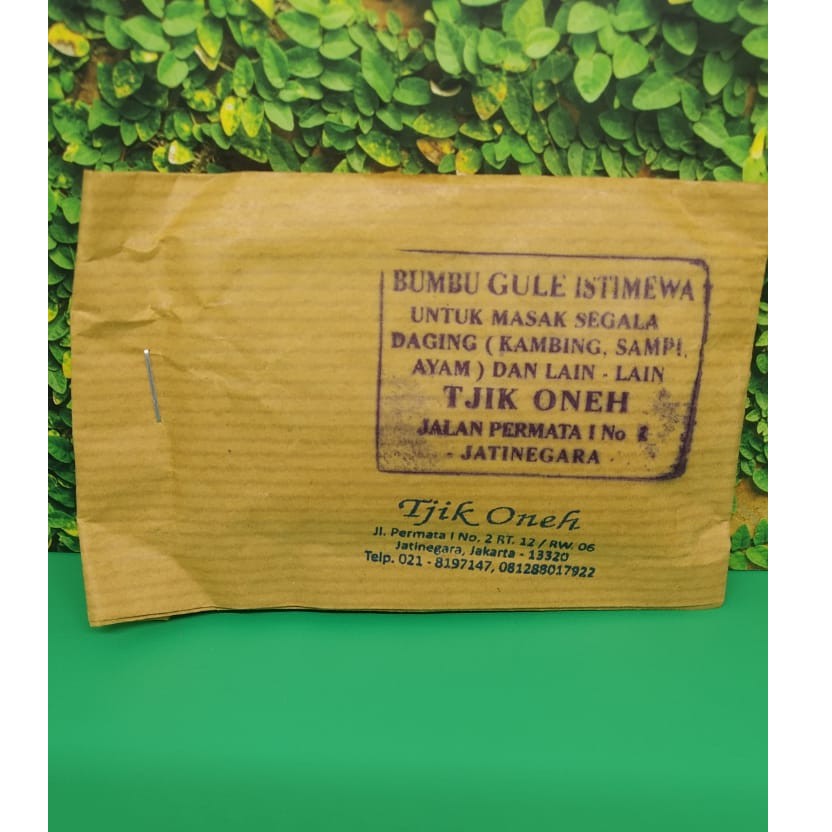 

Tjik oneh bumbu gule