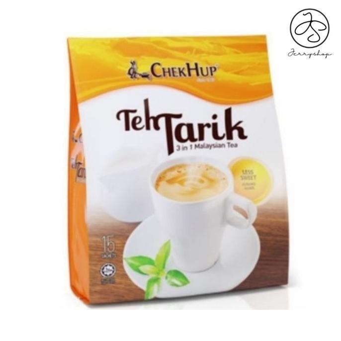 

[COD] Chek Hup 3 in 1 Teh Tarik Less Sweet ORIGINAL Malaysia [COD]