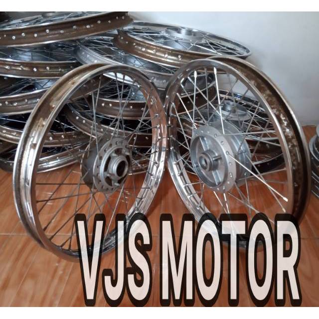 pelek VELG jari depan blakang SUPRA FIT PNP SUPRA X LAMA DAN LEGENDA 2 ASTREA ORIGINAL ASLI HONDA