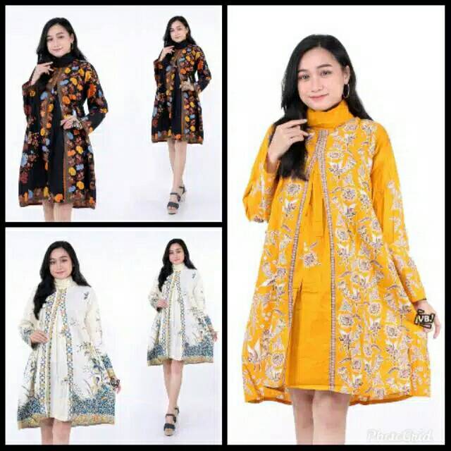 Dress / Atasan baju batik wanita