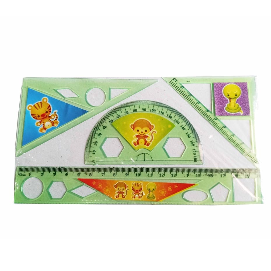 

Penggaris 4 Set lurus Segitiga Busur Motif Hewan Yang Termurah Dan Terlaris