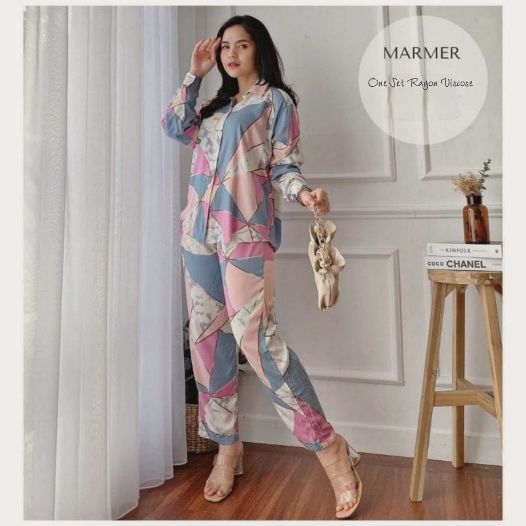 RANO ONE SET SETELAN RAYON PREMIUM ONE SET TIEDYE / SETELAN JUMBO BUSUI