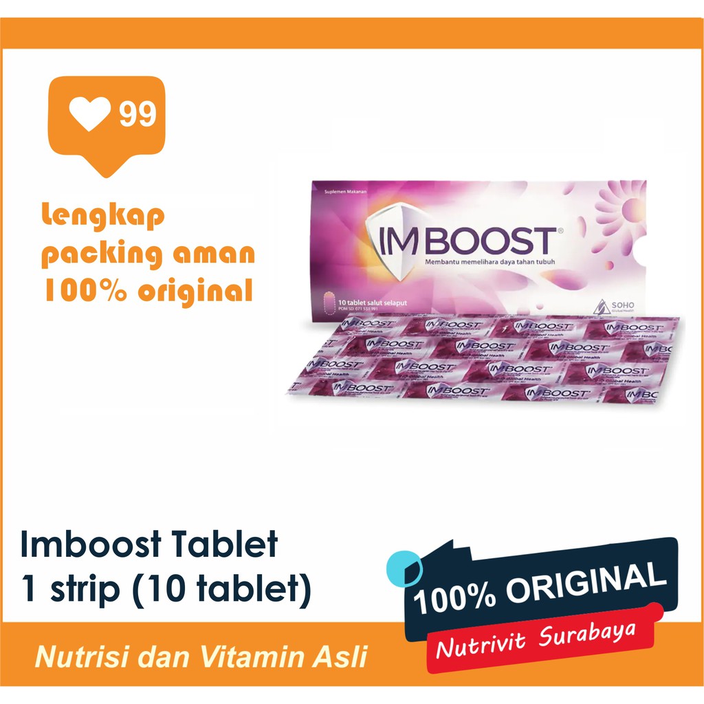 IMBOOST TABLET 1 STRIP