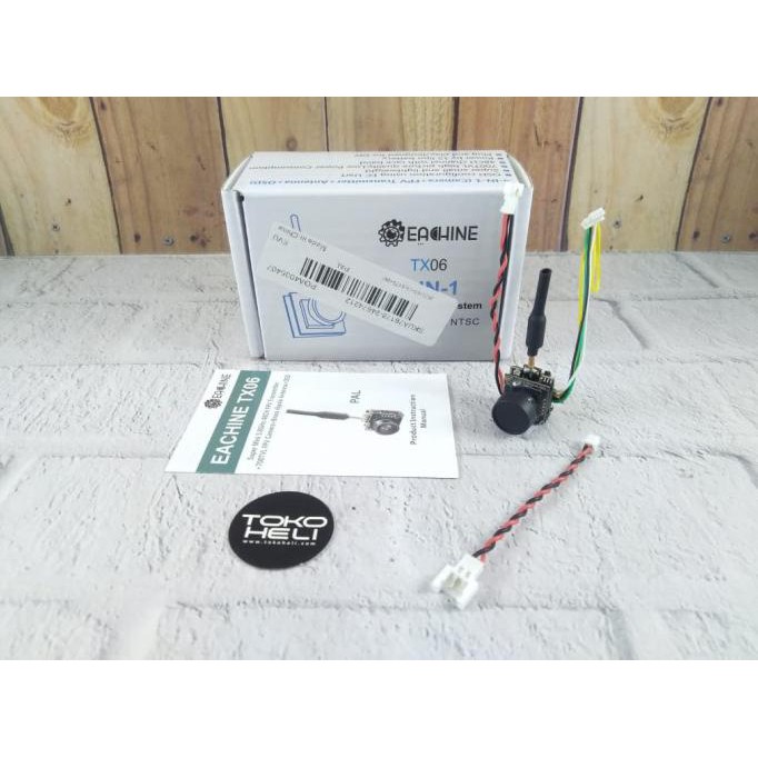 DISKON HARGA Eachine TX06 700TVL AIO 120 Degree 5.8G 48CH TX 06 Smart Audio Camera AP113