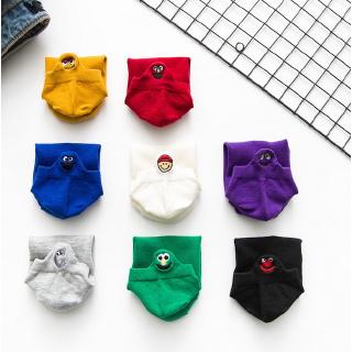  Kaos  Kaki  dengan Gambar Emoji Model Korea  untuk Wanita 