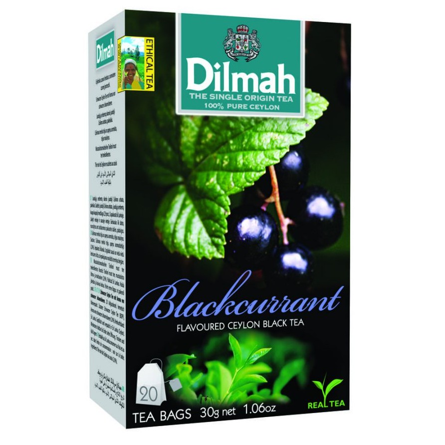 

Dilmah Blackcurrant (20 Tea Bags) - Teh Celup