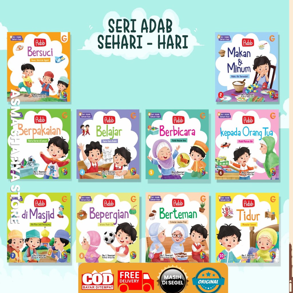 Buku Anak - Seri Adab Sehari hari