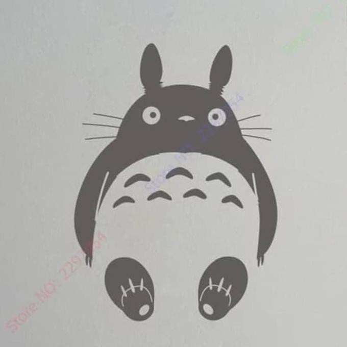 

sticker Totoro besar - Putih