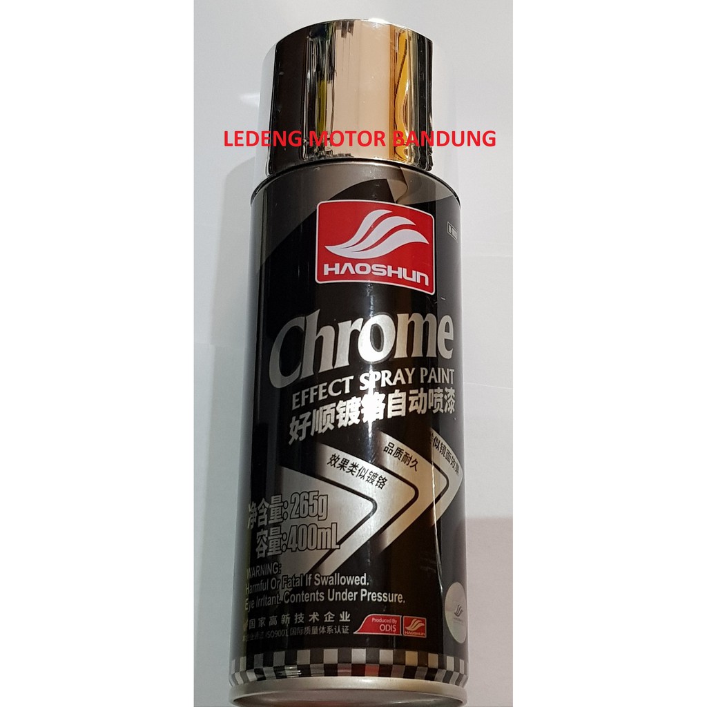 Lihat Detal H-1013 Haoshun Chrome Cat Semprot Crome Pylox Spray Made in China Berkualitas