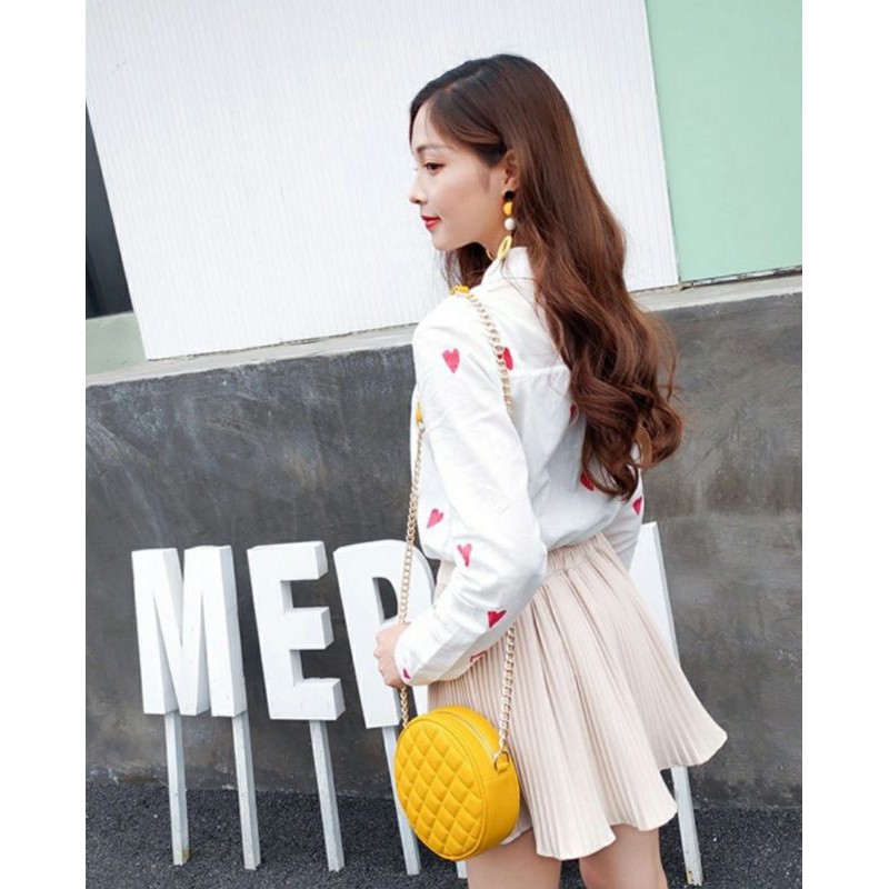 dem_sare / DS1001 - Marinka Tas Selempang Sling Bag Slingbag Rantai MIni Tas Selempang Wanita