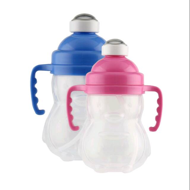 Puku baby training cup 8m+ 500ml straw cup