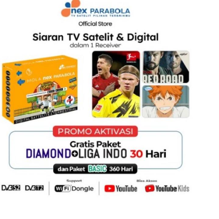 ⸨TiK♝⸩ ⭐️ RECEIVER NEX PARABOLA COMBO tv digital + nex parabola |Super.promo