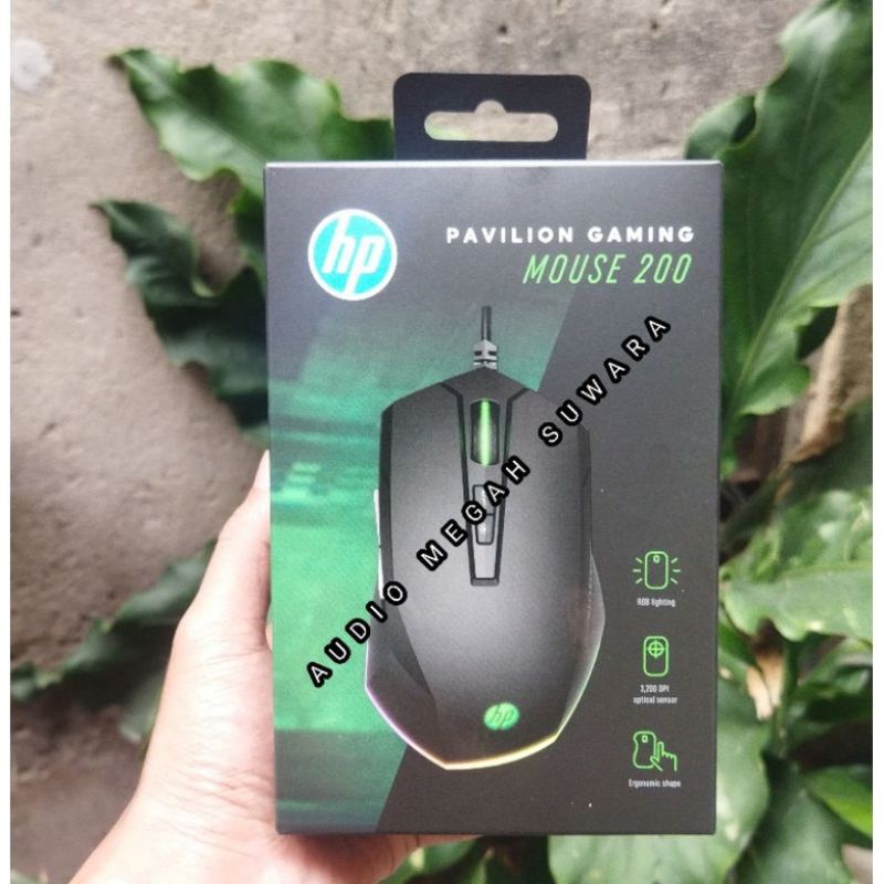 Mouse HP 200 Garansi Resmi Mouse Gaming HP 200 Original