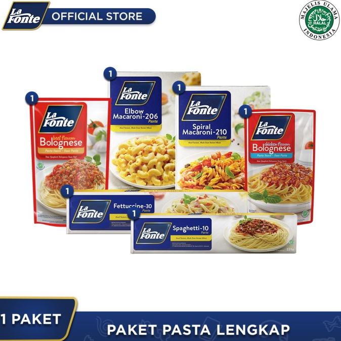 

Paket Pasta Lengkap