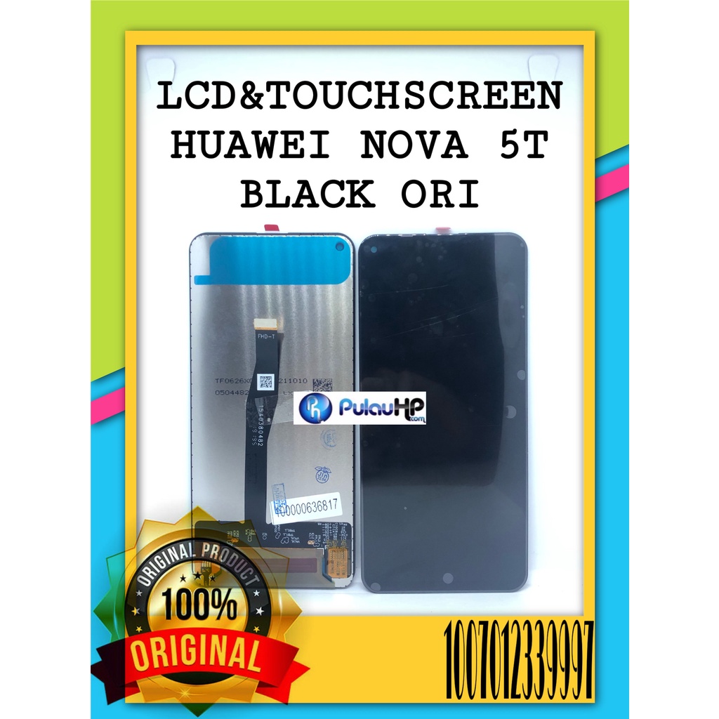 LCD TOUCHSCREEN HUAWEI NOVA 5T BLACK