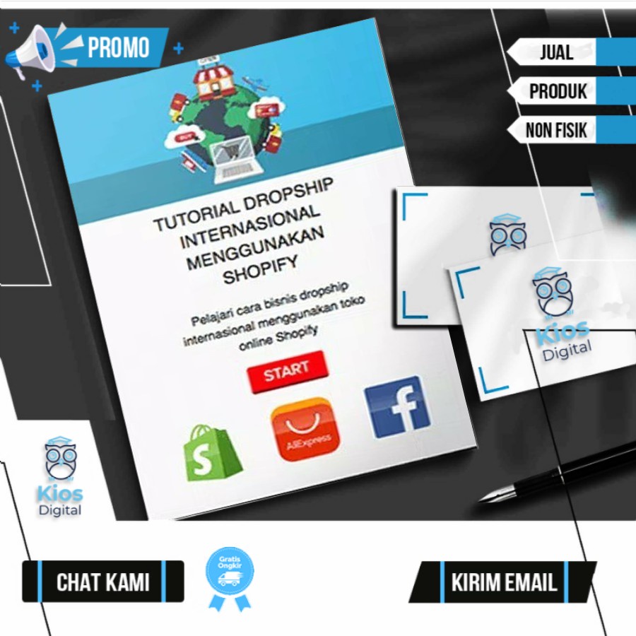 BARU Dropship Internasional Menggunakan Shopify Tutorial