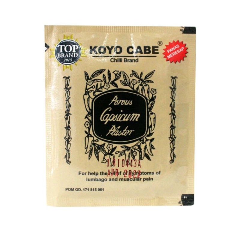 KOYO CABE 1 SACHET 10 LEMBAR