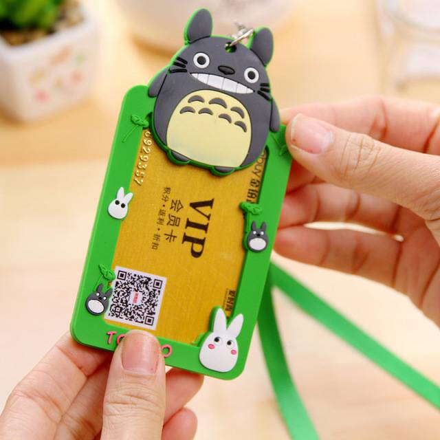 Name Tag Karakter Lucu Name Tag Motif Kartun ID Card Holder Motif Karakter Kartun Lucu